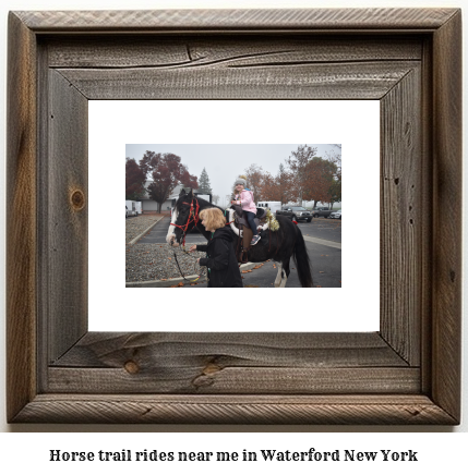 horse trail rides near me in Waterford, New York